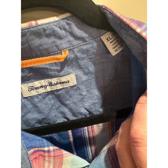 Tommy Bahama Men's, Summer Down Under Camp Shirt, Vibrant Sea, XL MSRP $128 - Picture 4 of 4